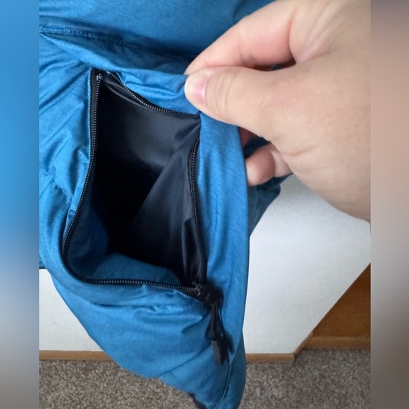 Nike blue down puffer coat Size Medium - Picture 6 of 12